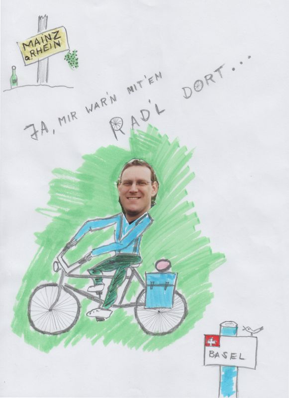 Von Main nach Basel mit dem Radl