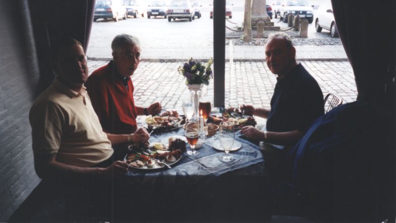Abendessen im Restaurant Osvaldo