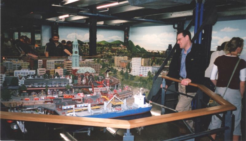 Stefan im Miniatur Wunderland