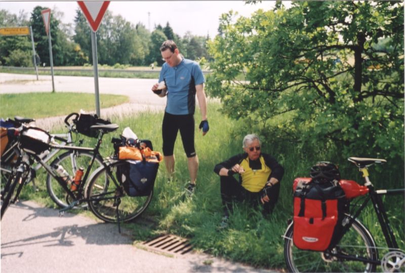 Pause mit Backwaren Pause mit Backwaren