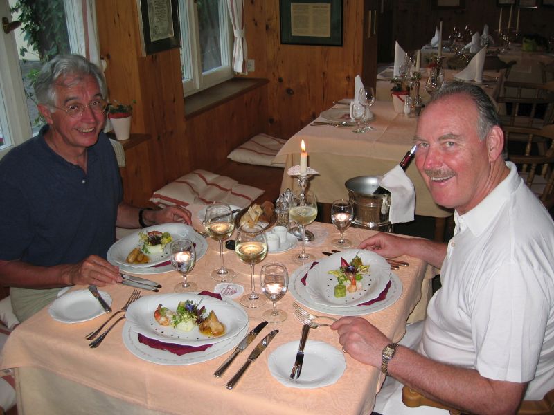Abendessen im Sächsischen Hof Abendessen im Sächsischen Hof