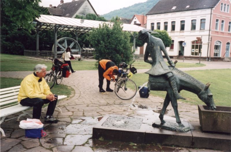 Pause an Münchhausens Pferd Pause an Münchhausens Pferd