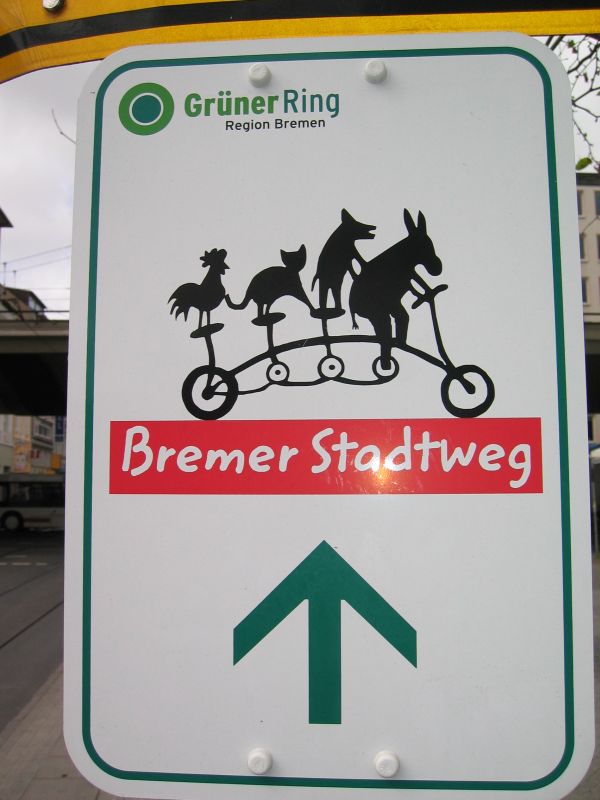 Schild Bremer Stadtweg Schild Bremer Stadtweg